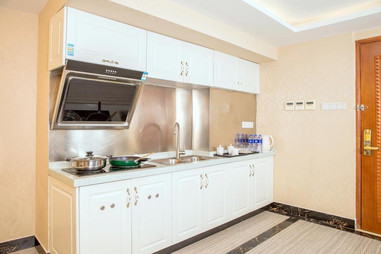 Guangzhou Boman Apartment Zhengjia Huanshi Branch Extérieur photo